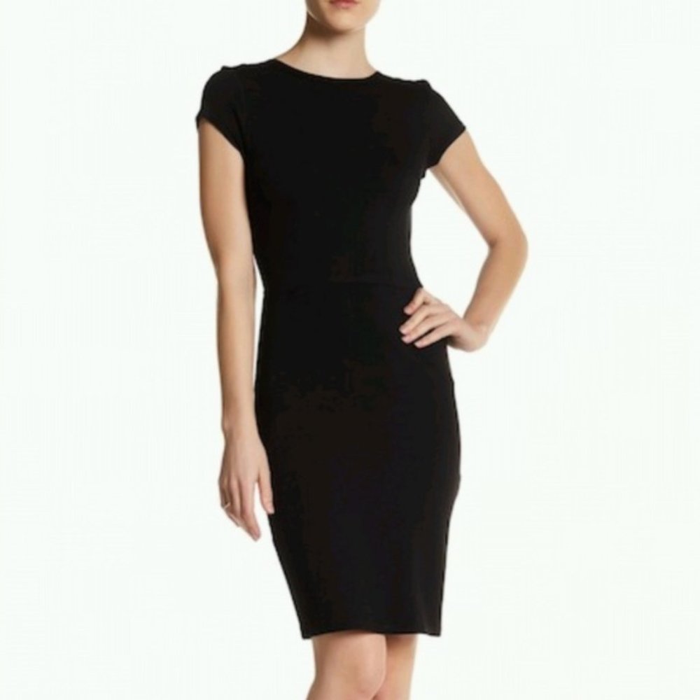 Love Ady Cap Sleeve Bodycon Dress - Size XS